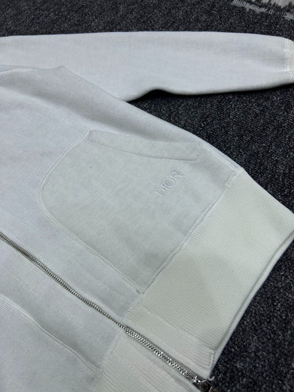 DIOR 25S HOODED KNIT JACKET STYLE 370
