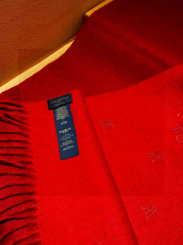LV SCARF 180 CM IN CASHMERE 730574