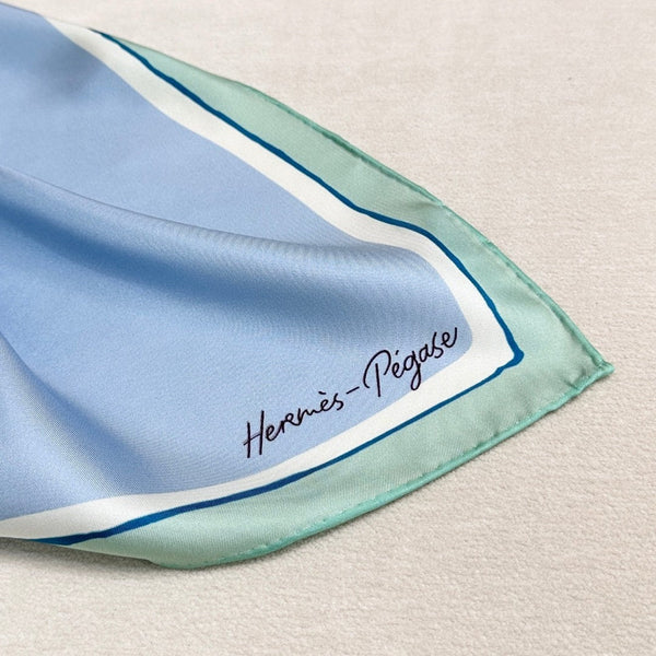 HERMES 25S SCARF 90 IN SILK TWILL 733937