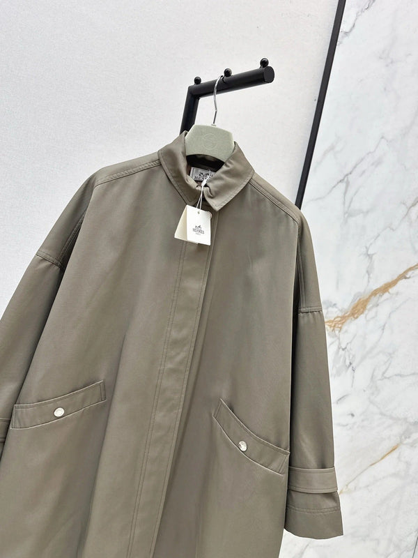 HERMES 25S TRENCH COAT 023