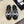 CC 26 Slingback Espadrilles Black Sheepskin Canvas 607462