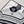 Chanel 2026 Top à manches courtes en maille rayée Noir Blanc Laine Nylon