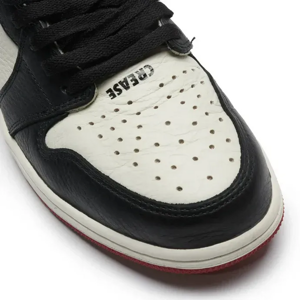 Nike Air Jordan 1 Retro Black White Red Cowhide