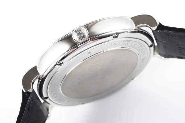 IWC Portofino 40 mm Cadran Crème Boîtier Acier Chiffres Or