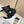 CD 26s Mocassins à talons hauts 75 Noir Beige Toile Cuir 643490