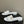 CC 26s Sandales plates Toile blanche Mouton Double C 649510
