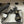 CC 26s Buckle Chain Sandals 55 Black Sheepskin 649474