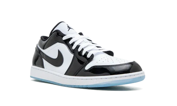 Nike Jordan 1 Black White Patent Leather Cowhide