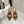 CL 26SS High-Heeled Slippers 100 Camel Brown Suede Sheepskin 636695
