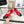 CC 26s Flat Sandals Red Black Cowhide Patent Leather 183574