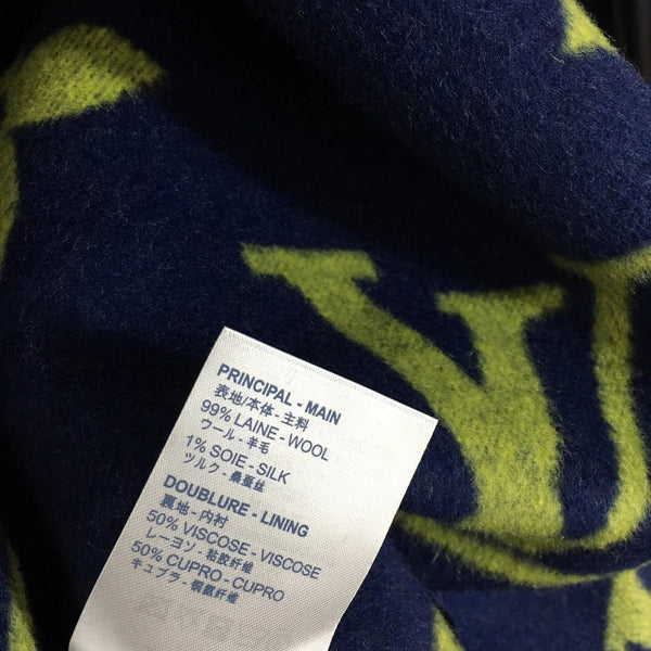 LV 25S BELTED WOOL COAT 0143