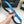 CINTURA CC 30MM IN PELLE DI VITELLO LISCIA BLU COBALTO CON FERRAMENTA IN METALLO