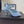 CC 26 Sandales Strass 75mm Agneau Bleu 611732