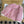 CC 26 Veste deux pièces rose et crème en duvet de polyester 390426