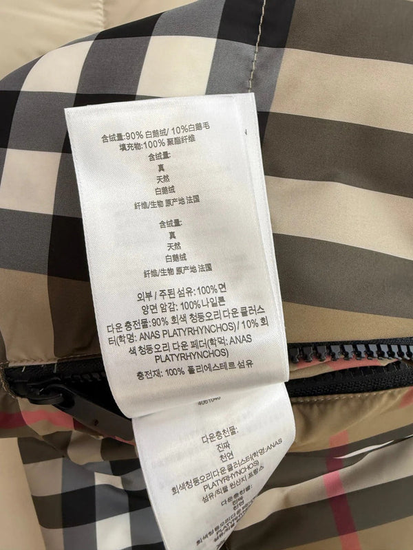 BURBERRY 25S REVERSIBLE DOWN JACKET 167