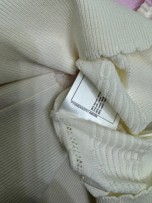 CHANEL SHORT-SLEEVE KNIT TOP 269464