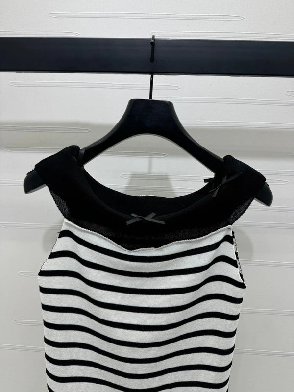 CHANEL CUT-OUT KNIT TOP 269503