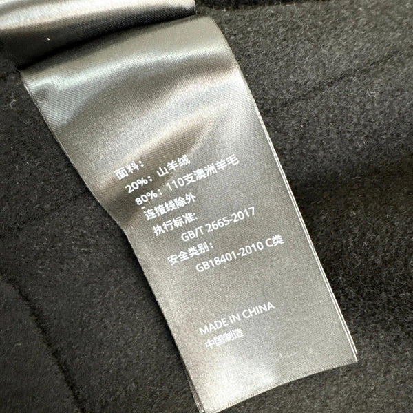 HERMES 25S REVERSIBLE SHORT CASHMERE COAT 128