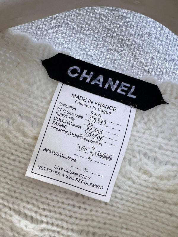 CHANEL 25S CROCHETED SWEATER 233230