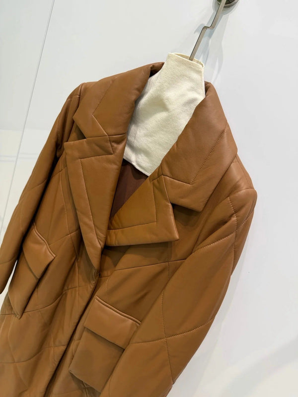 MAX MARA 25S QUILTED LONG COAT 029