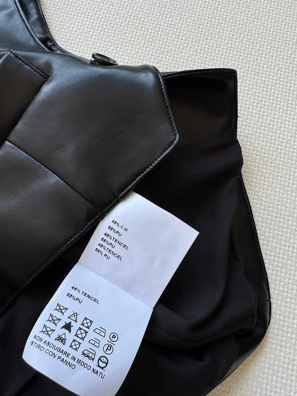 GILET EN CUIR MIUMIU STYLE 728