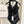 CC BIKINI COSTUME DA BAGNO NERO CON BORDI A VOLANT 622180