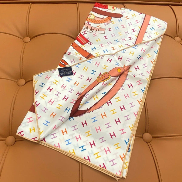 HERMES 25S SCIARPA 90 IN SETA 703680