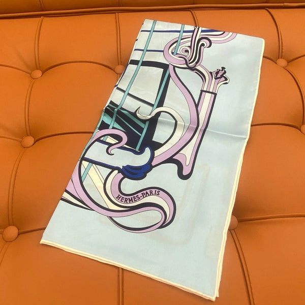 HERMES 25S SCARF 90 IN SILK 718488