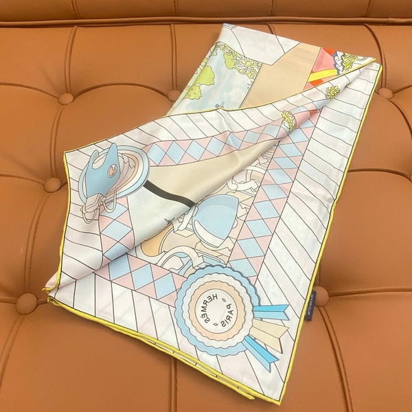 HERMES 25S SCARF 90 IN SILK 718486