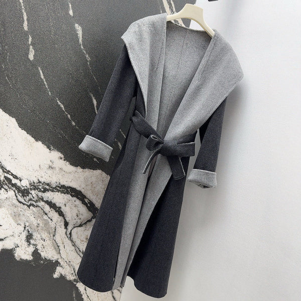 MANTEAU LONG À CAPUCHE MAX MARA 25S 158