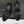 HM 25S HIGH-HEEL SANDAL 105 MM IN BLACK SUEDE