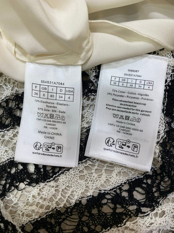 DIOR 25S MARINIERE RUFFLED SWEATER STYLE 174