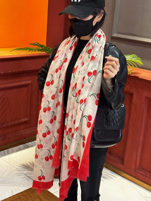 SCIARPA LV 200 CM IN CASHMERE 728984
