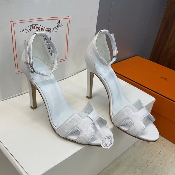 HM 26ss High Heel Sandals 105 White Cowhide 607125