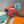 HM 26ss Sandales Oran 45 Turquoise Rouge Daim Cuir de vachette 607212