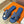 HM 26ss Sandales Oran Daim bleu Cuir de veau 607247