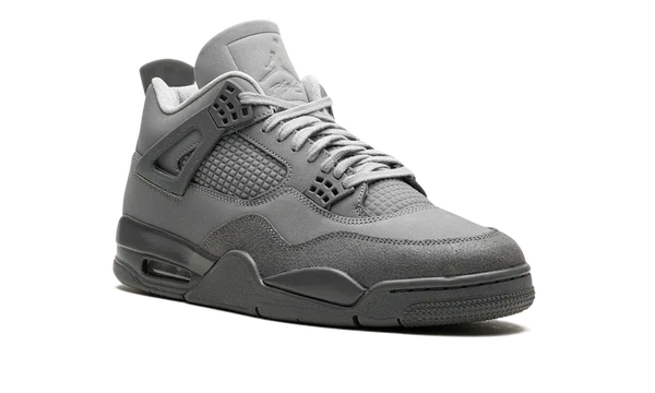 Nike Air Jordan 4 Dark Gray Suede Leather