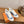 HM 26ss Sneakers White Blue Cowhide Fabric 638566