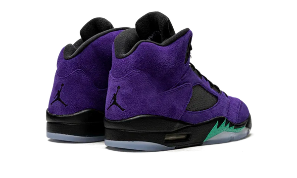 Nike Air Jordan 5 Retro Dark Purple Black Suede