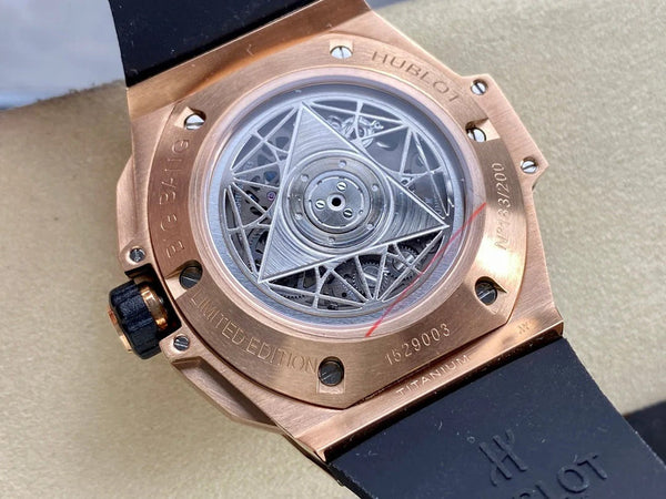 Hublot Big Bang Sang Bleu II Rose Gold White Pavé 45mm Watch