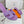 HM 26ss Oran Sandals 50 Purple Crystal Suede Cowhide 625258