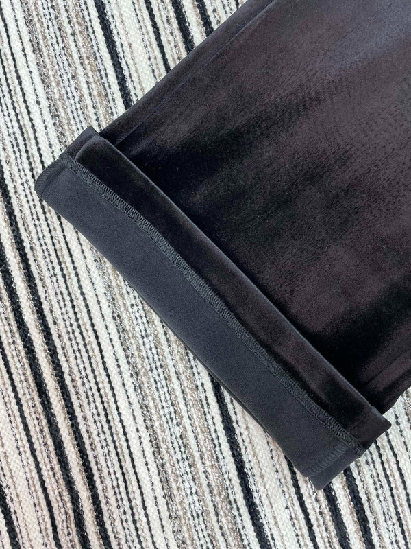 CHANEL 25S PANTALON DROIT EN VELOURS 445