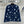 CC 26 Cardigan motif flocon de neige bleu mélangé laine blanche 329713