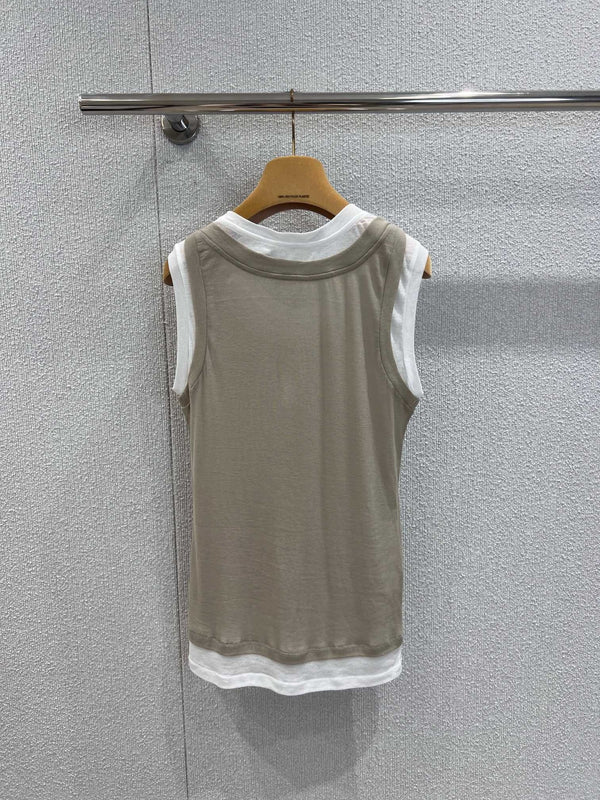 MIUMIU SLEEVELESS TOP 268911