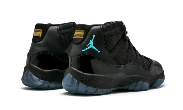 Nike Air Jordan 11 Retro Gamma Blue Black Patent Leather Mesh