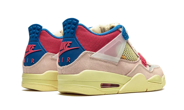 Nike Air Jordan 4 Retro Light Pink Blue Mesh Suede