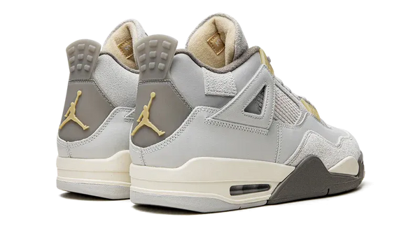 Nike Air Jordan 4 Light Gray Suede Leather