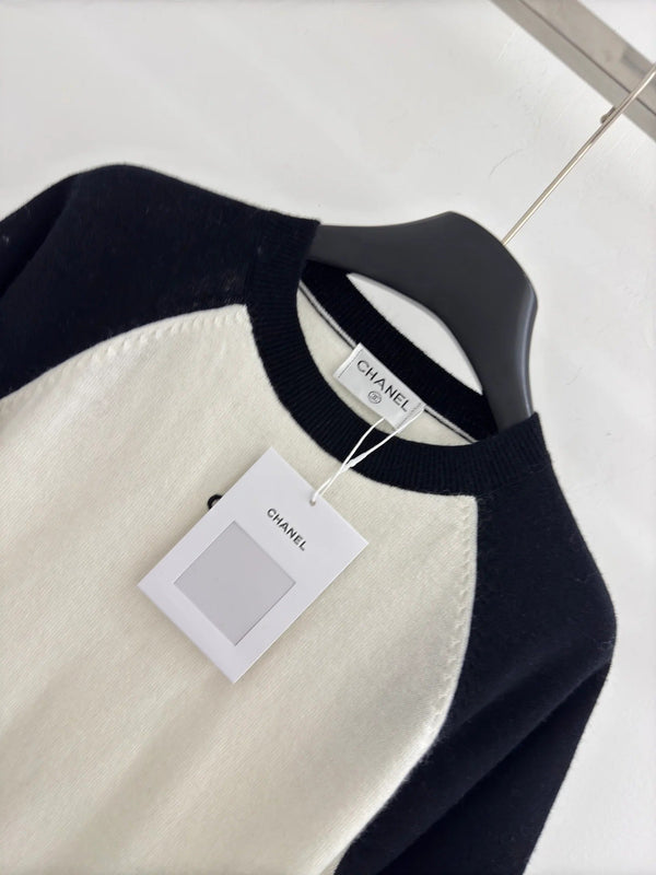 Chanel 2026 T-shirt à manches courtes en laine