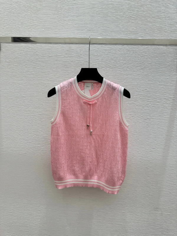 CD 2026 Vest with Logo Cashmere 445630