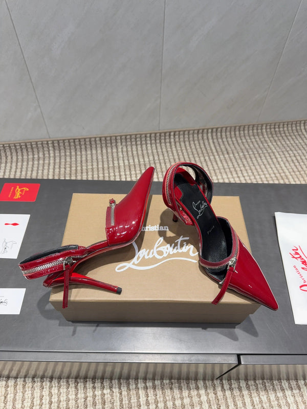 CL 26SS Slingback 100 Red Patent Leather 613789